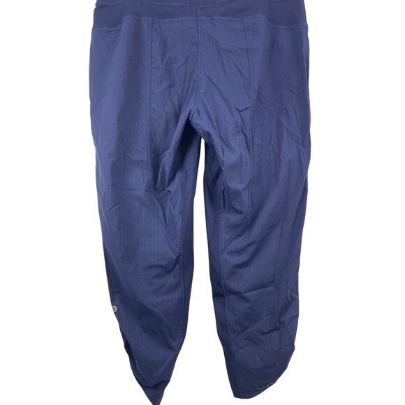 Lululemon Women's 14 Dance Studio Crop Pant Navy Blue Athleisure Yoga - Picture 7 of 7